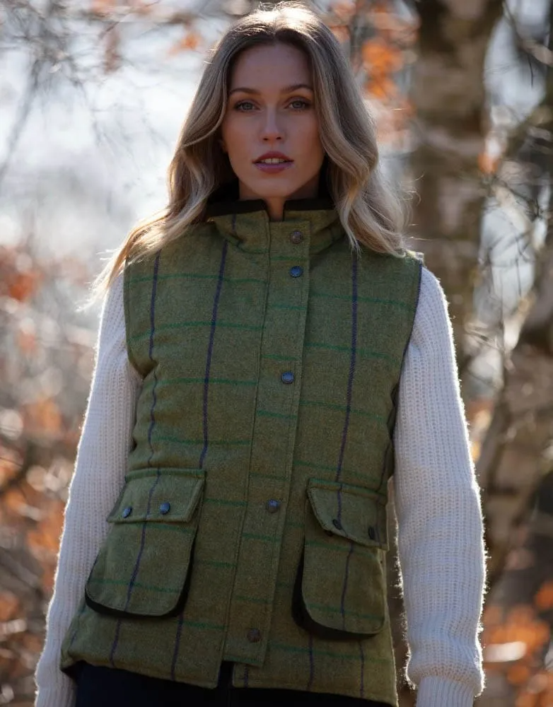 Ladies Derby Tweed Bayston Gilet