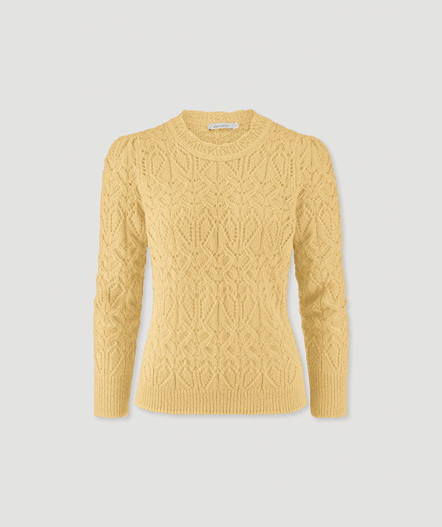 Pullover Regular aus reinem Alpaka