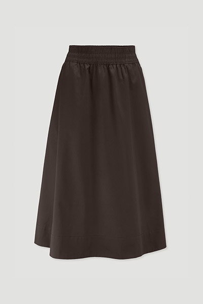Rock Midi aus reiner Bio-Baumwolle