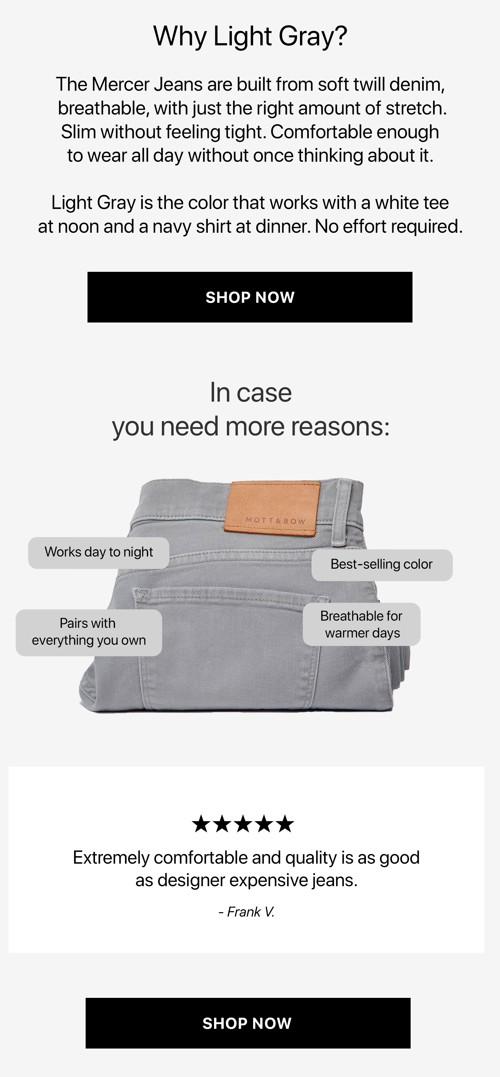Slim Mercer Jeans