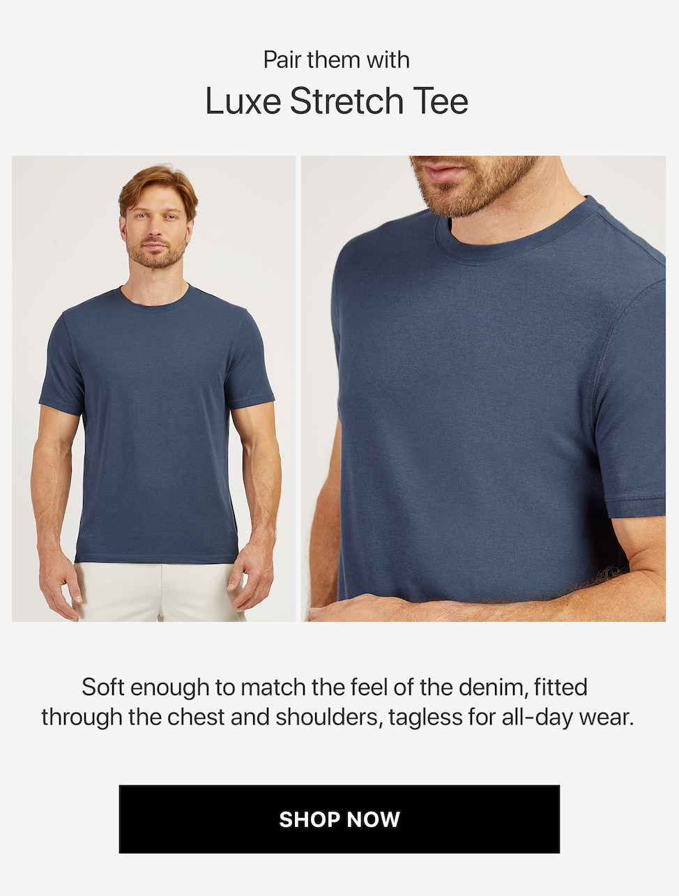 Luxe Stretch Tee