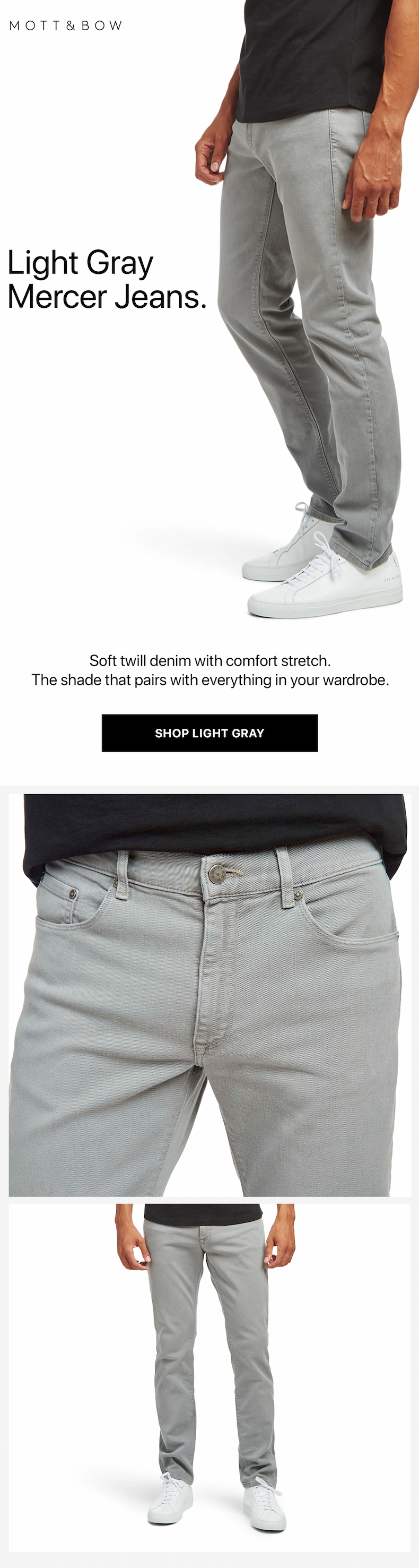 Mott & Bow - Slim Mercer Jeans