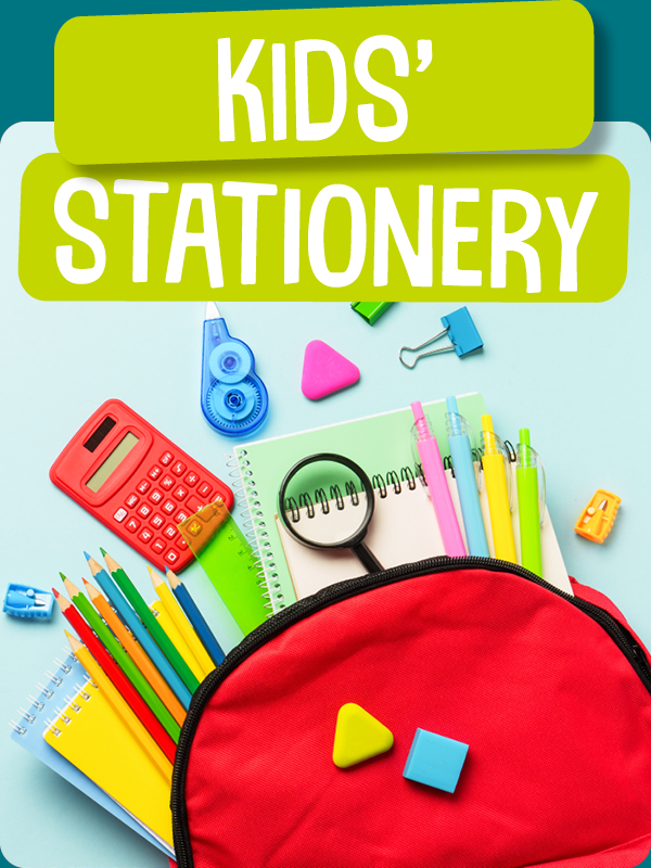 Kids' stationery