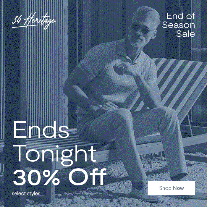 End of Season Sale Ends Tonight: 30% Off