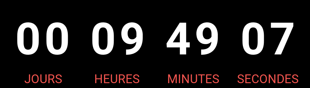 Compte à rebours jusqu'à 07:00