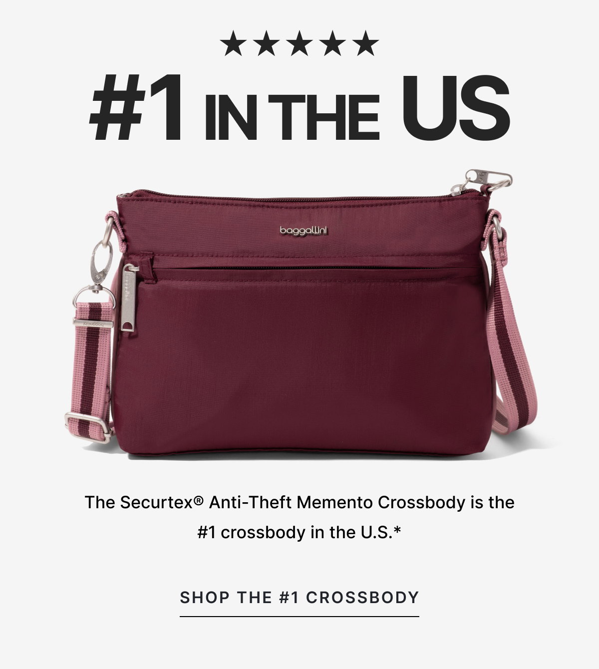 #1 IN THE US. SHOP THE #1 CROSSBODY.
