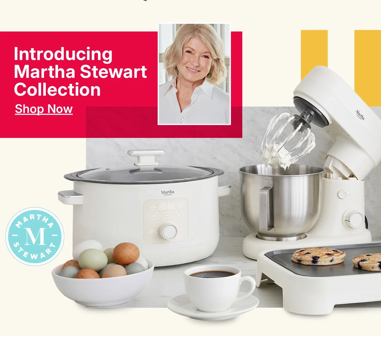 introducing martha stewart collection. shop now.