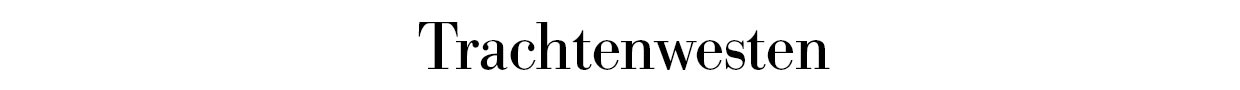 Trachtenwesten