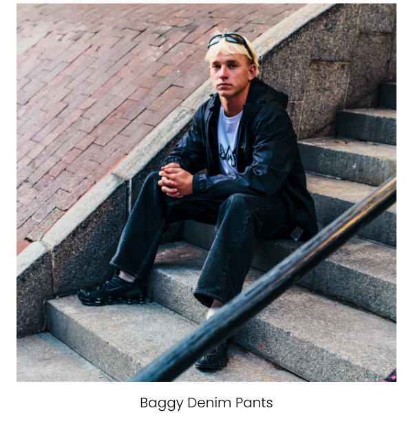 Baggy Denim Pants