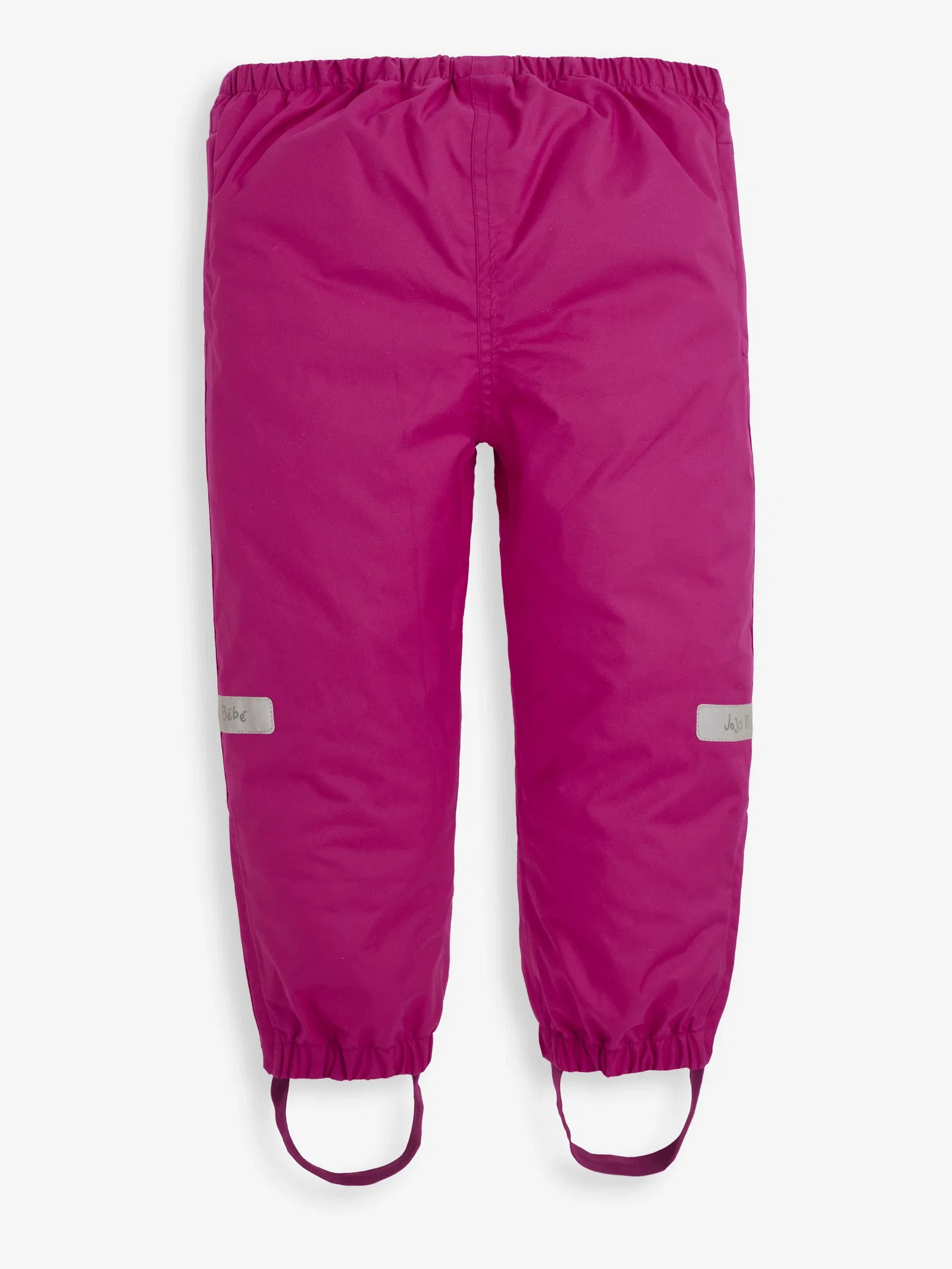 JoJo Maman Bébé Berry Pink Pack-Away Waterproof Trousers