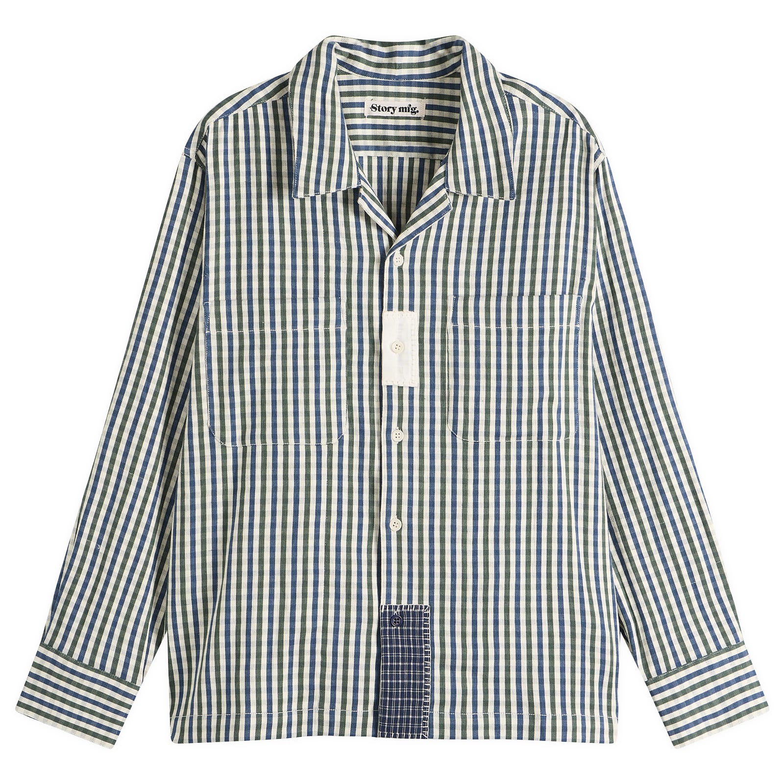Story mfg. Check PA Shirt - Presented by END.