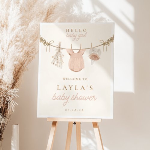 A welcome sign