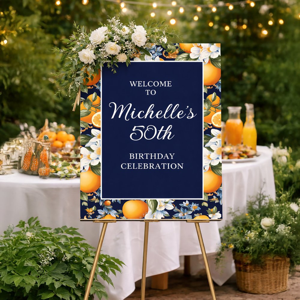 A party sign
