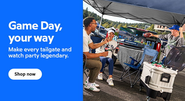 Game Day, your way | Make every tailgate and watch party legendary. Shop now