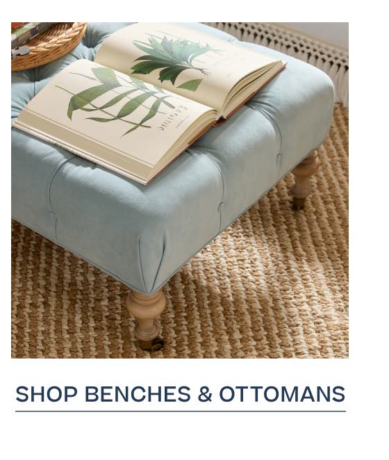Shop Benches & Ottomans