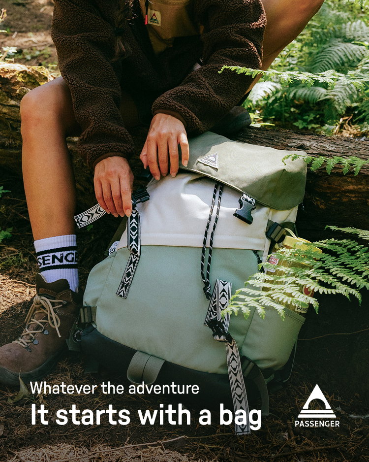 Whatever the adventure, it starts with a bag