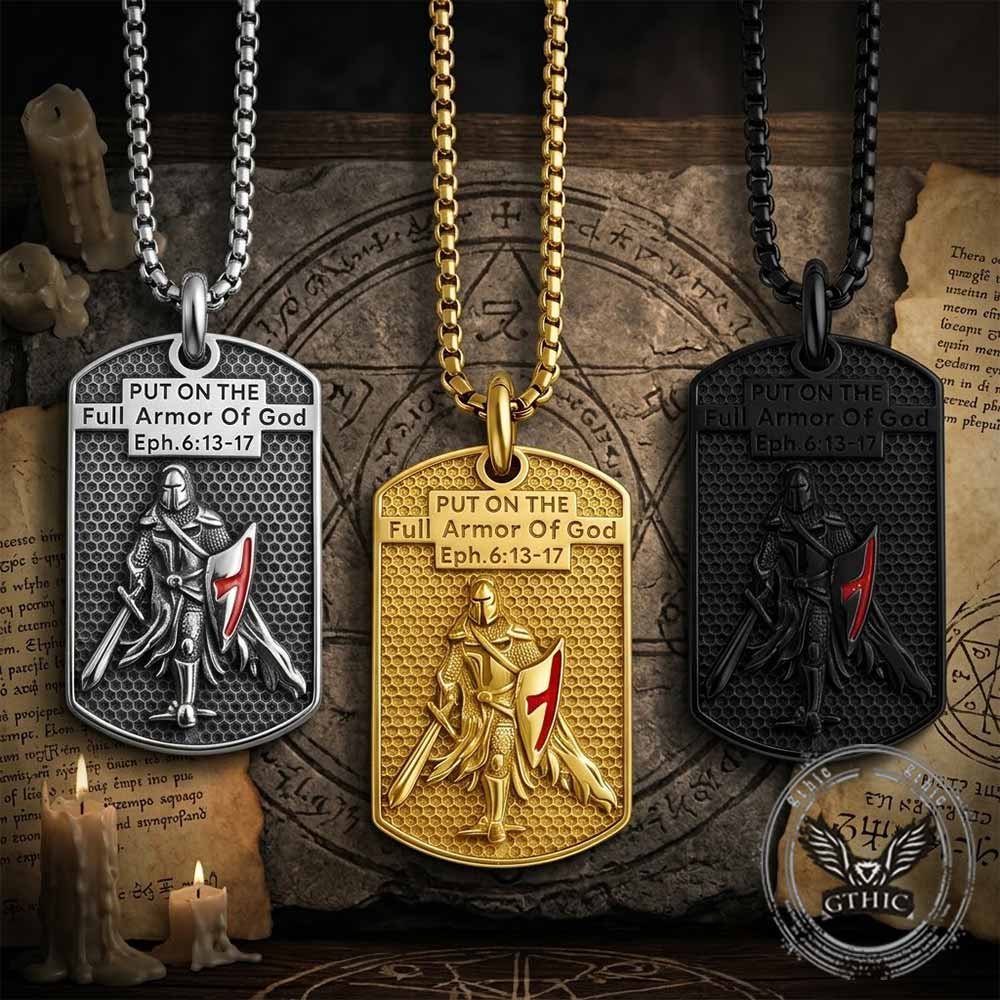 Image of Armor of God Knight Pendant
