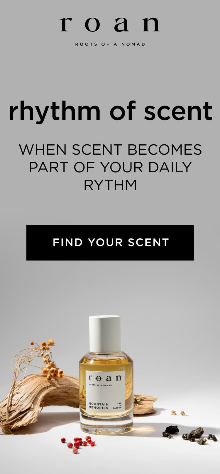 When scent becomes part of your daily rythm.
