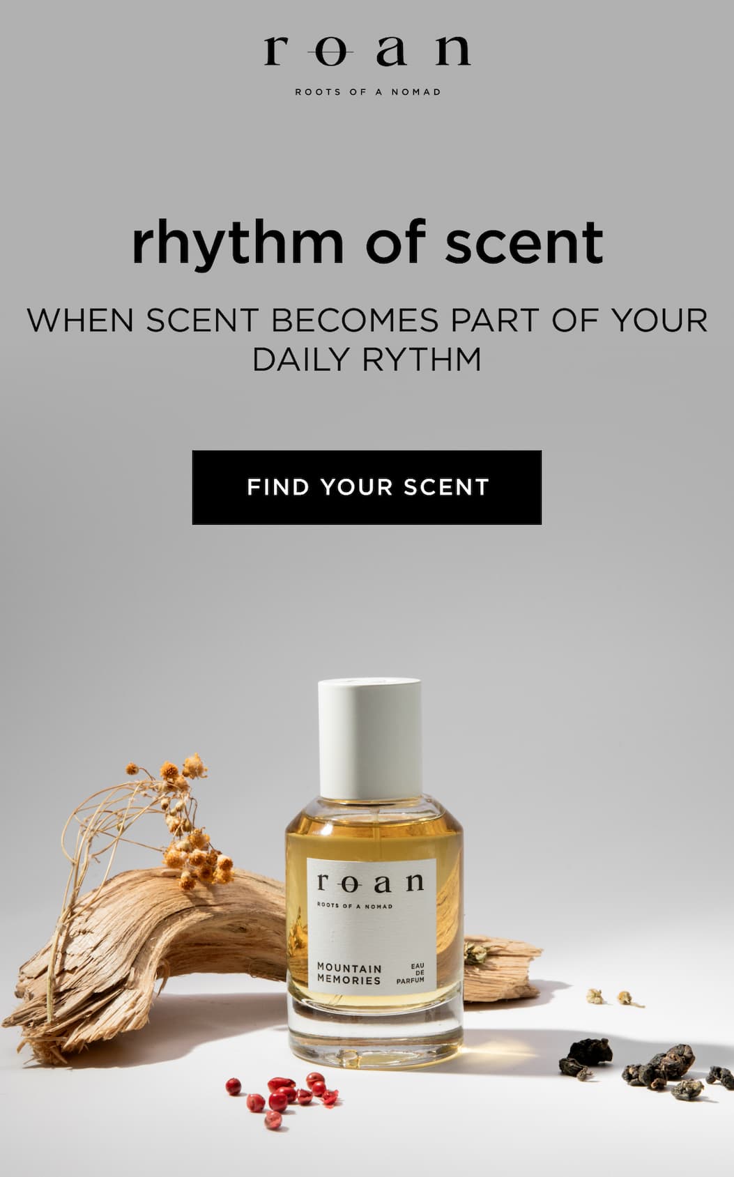 When scent becomes part of your daily rythm.