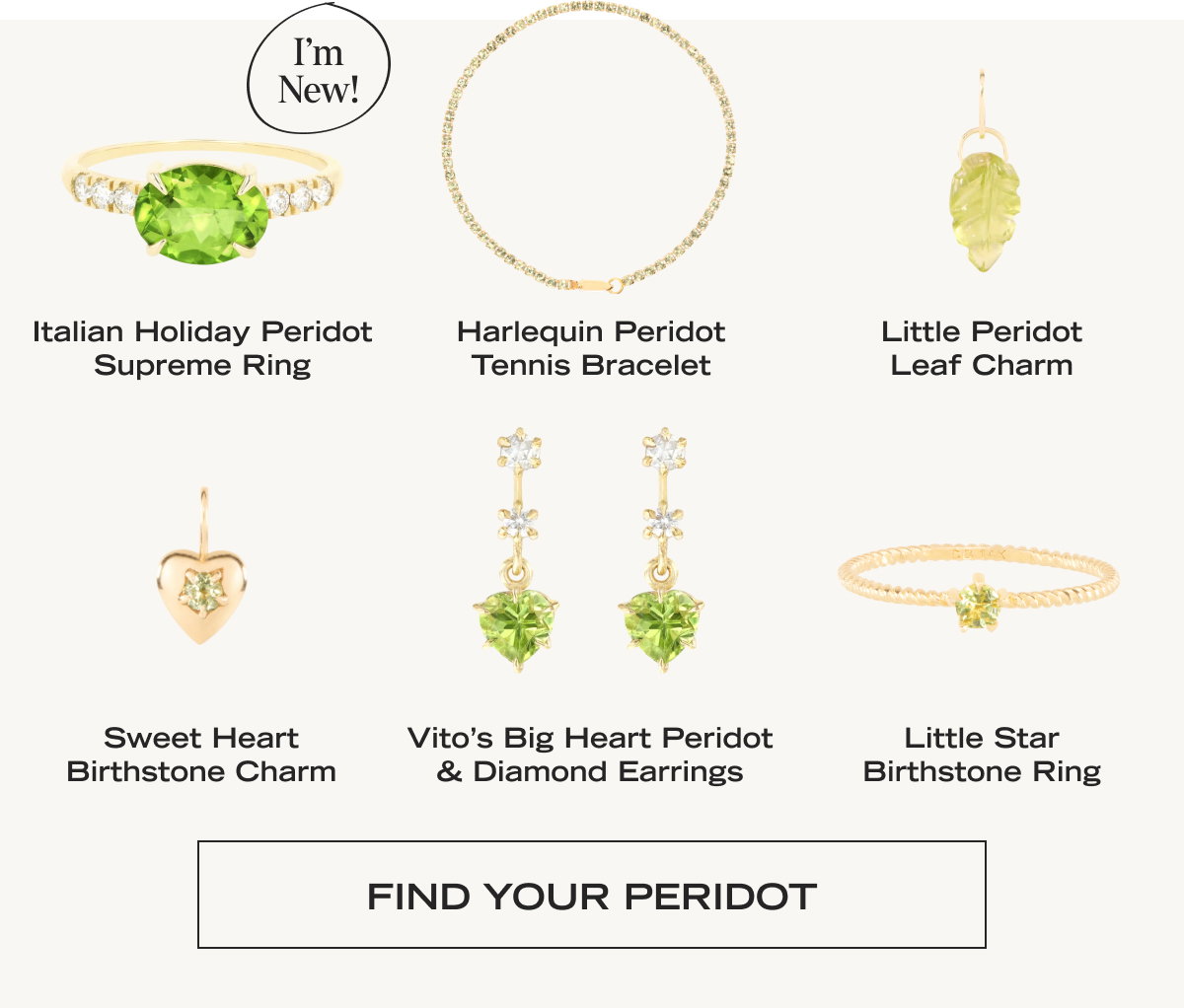 Find Your Peridot - Shop Now
