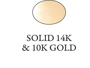 Solid 14K & 10K Gold