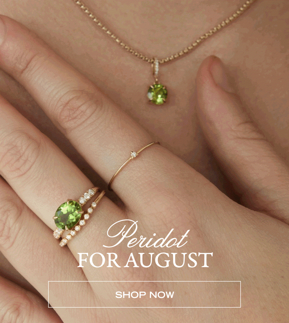 August Peridot - Shop Now