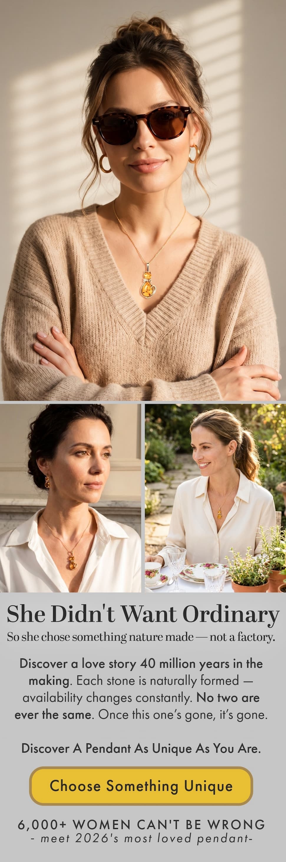 A Pendant As Unique As You Are