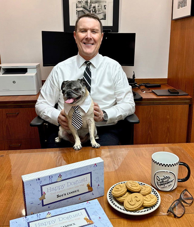 CEO of See’s Candies, Pat Egan