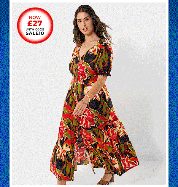 Summer Sale ends tonight! extra 10% off all sale styles with code: SALE10