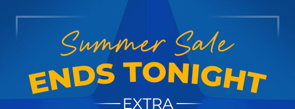 Summer Sale ends tonight! extra 10% off all sale styles with code: SALE10