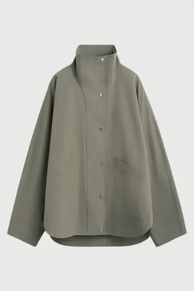 Toteme Summer Parachute Jacket Clove