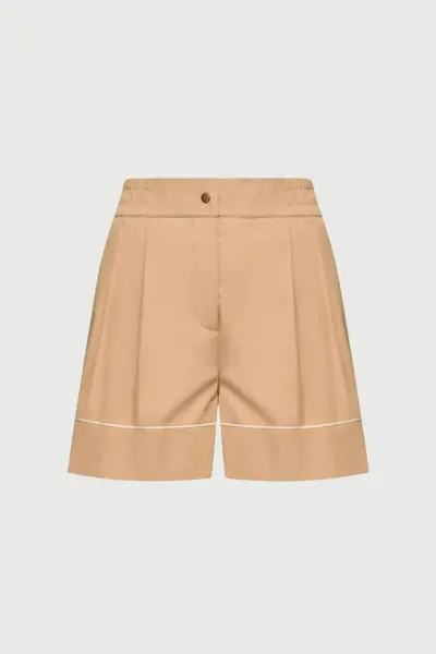Moncler Women Tailored Shorts Beige