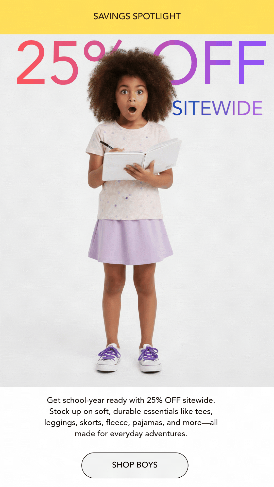 SHOP 25% OFF SITEWIDE