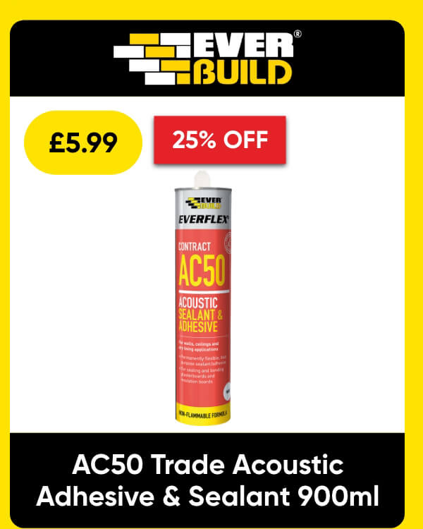 AC50 Trade Acoustic Adhesive & Sealant 900ml