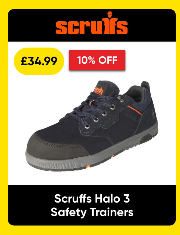 Scruffs Halo 3 Safety Trainers Size 9