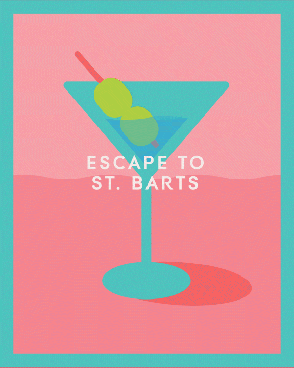 ESCAPE TO ST BARTS