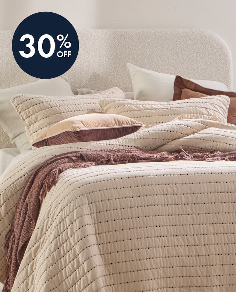 Rhys Embriodered Coverlet Set