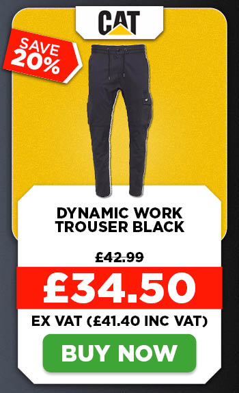 Caterpillar Dynamic Work Trouser Black