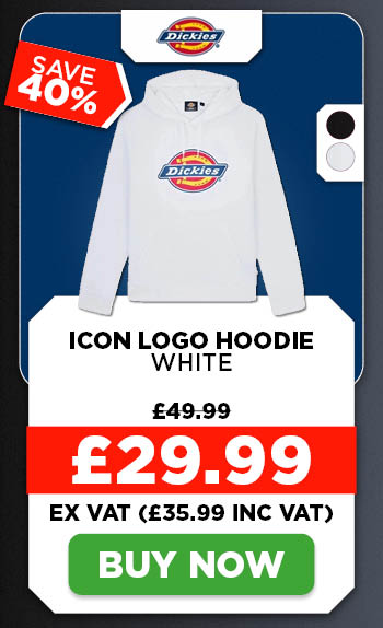 Dickies Icon Logo Hoodie - White