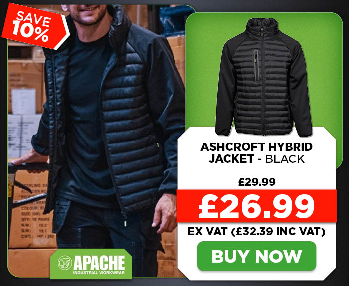 Apache Ashcroft Hybrid Jacket - Black