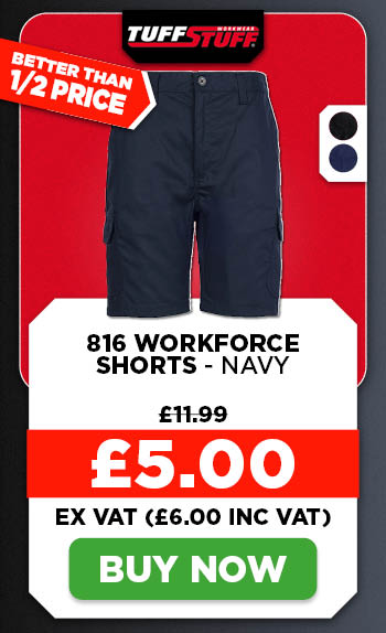 Tuffstuff 816 Workforce Shorts - Navy