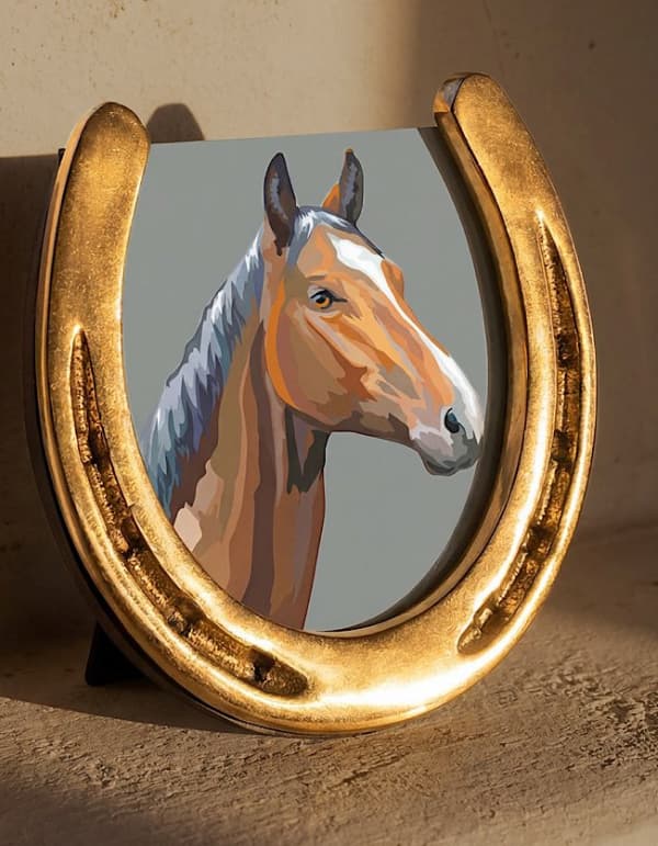 Horseshoe Picture Frame