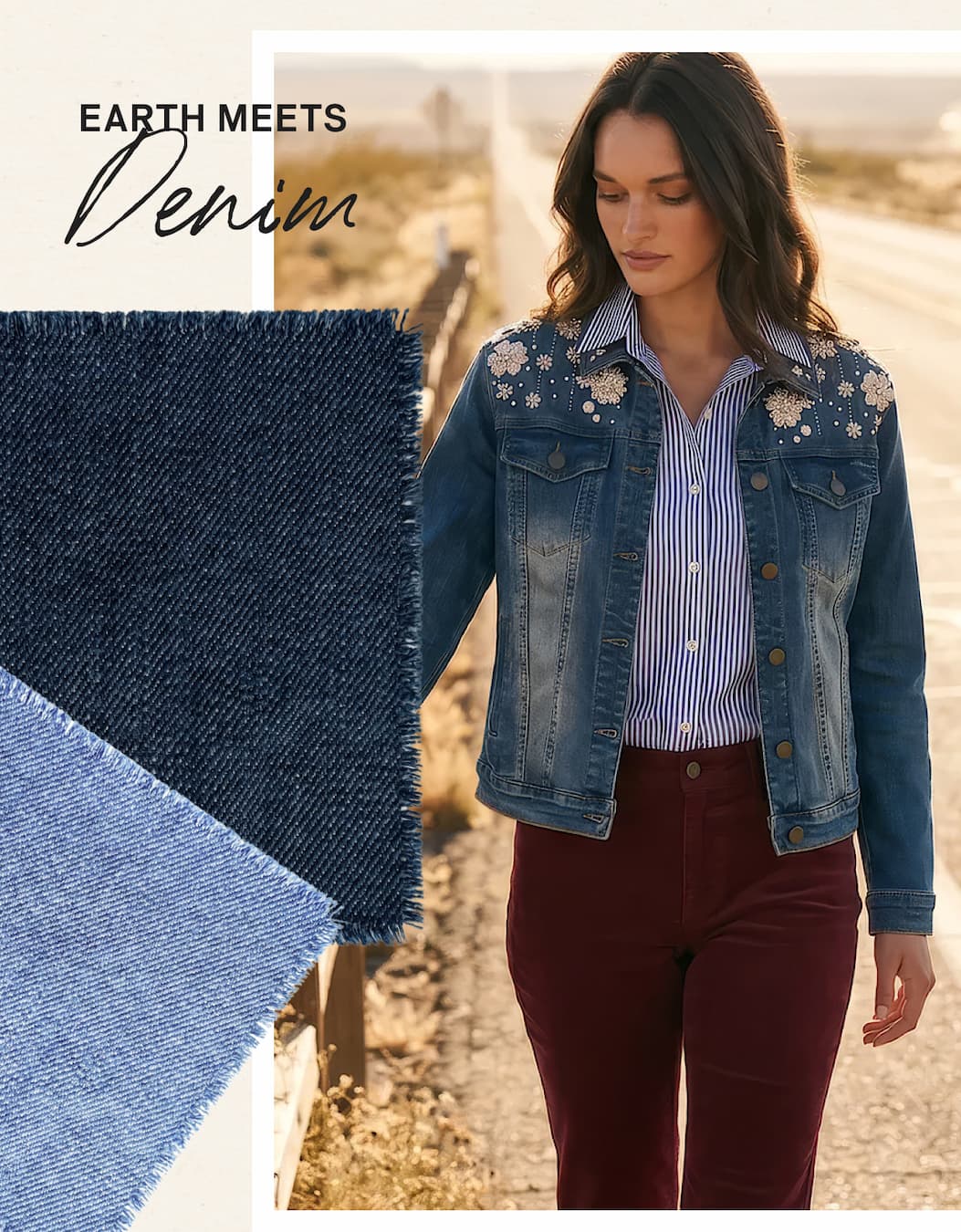 Embellished Denim Jacket