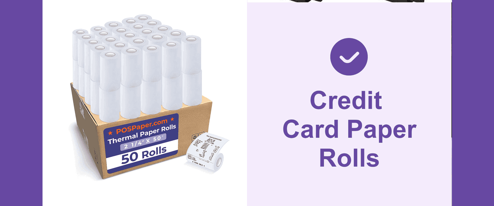 Credit Card Paper Rolls