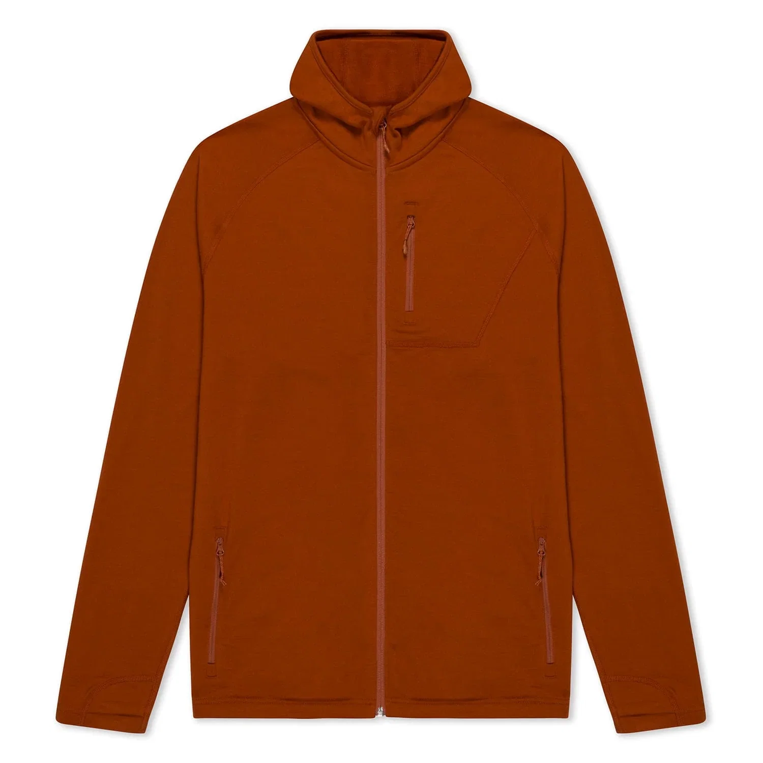 Image of Men's Hyde Merino Wool Hoodie Full Zip