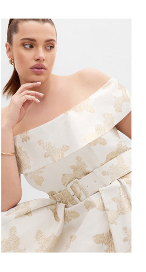 Shop the High Status Jacquard Gown