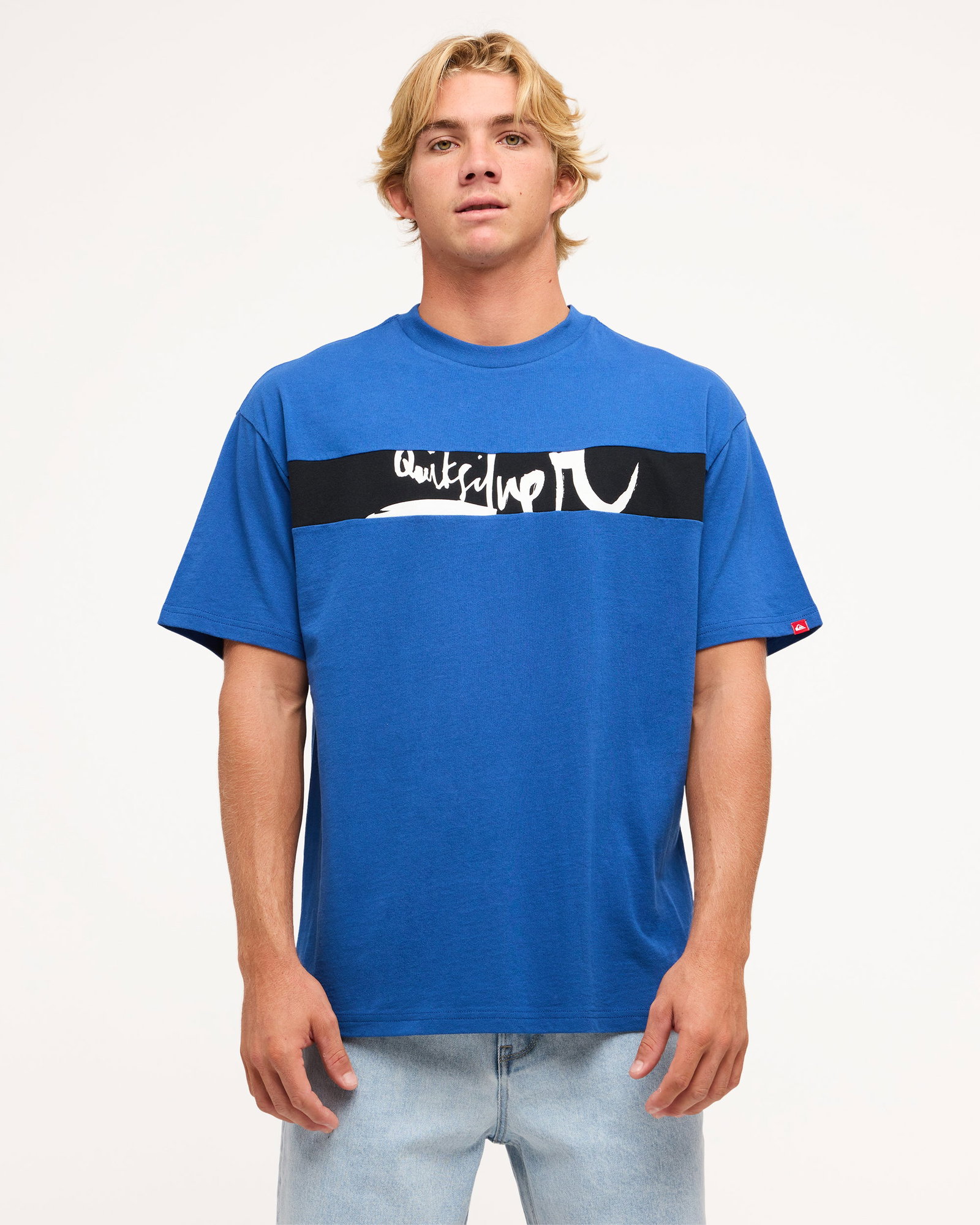 Mens Impaired Panel Oversized T-Shirt