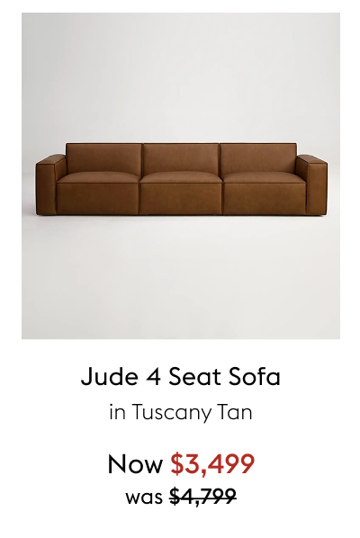 Jude 4 Seat Sofa
