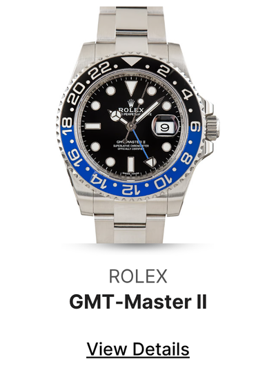 Pre-Owned Oyster Rolex GMT-Master II Batman Ref 116710BLNR