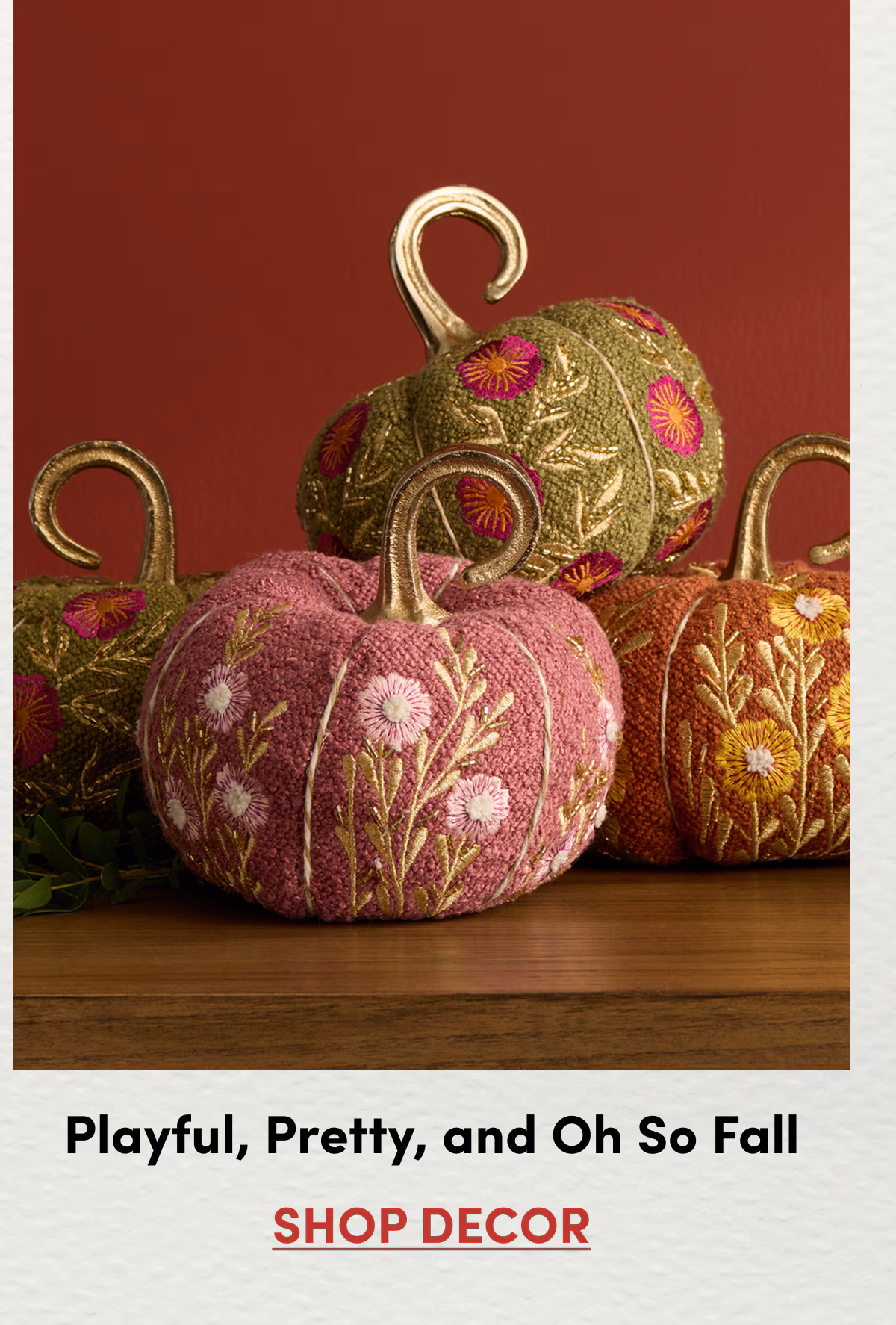 Playful, Pretty, and Oh So Fall | SHOP DECOR